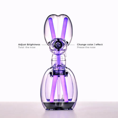 โคมไฟตั้งโต๊ะ LEXON BALLOON DOG LAMP BY JEFF KOONS ไฟ LED 9 สี_1